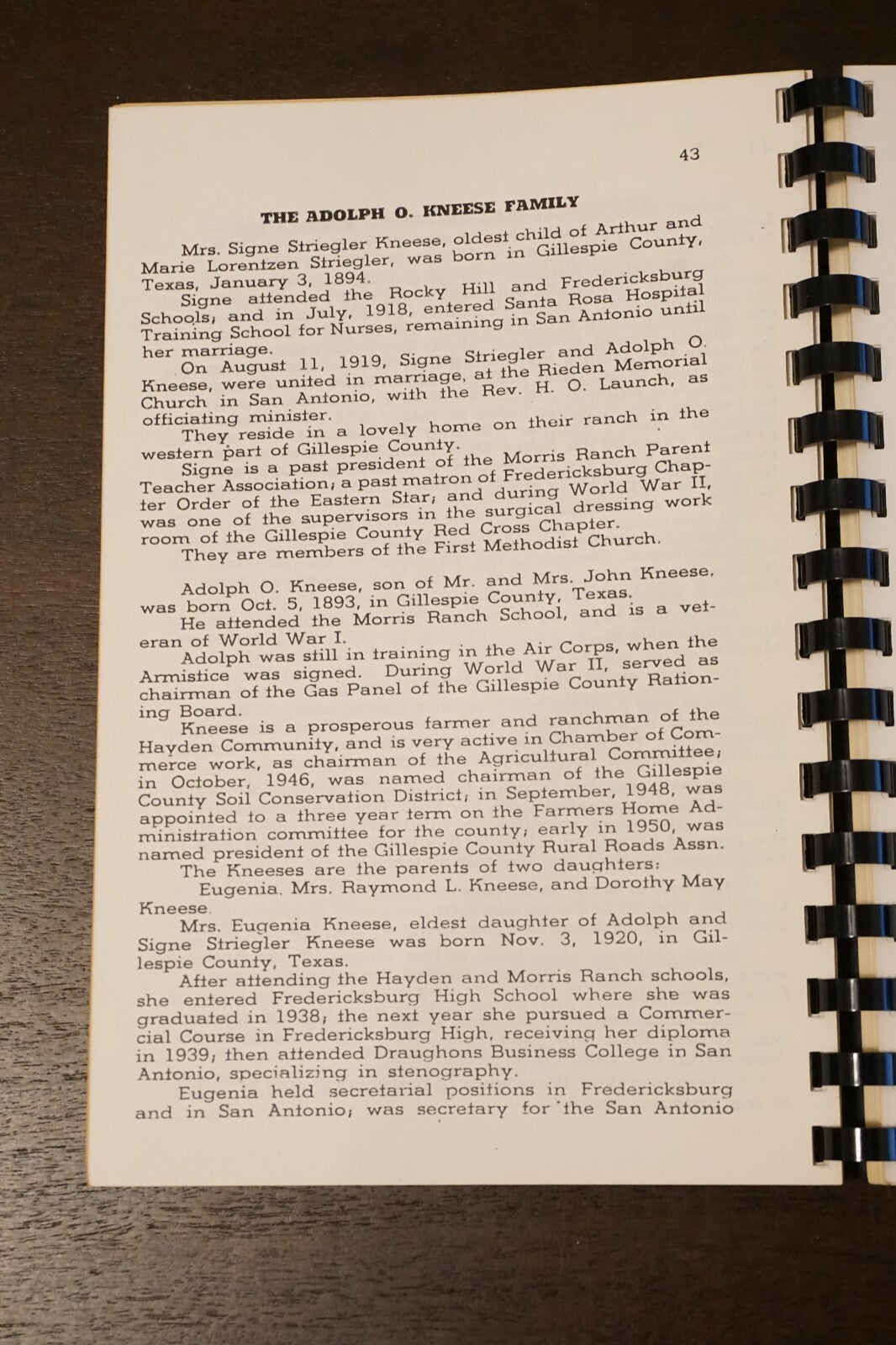 The Johan Frederick Gottlieb Striegler Family History - Spiralbound