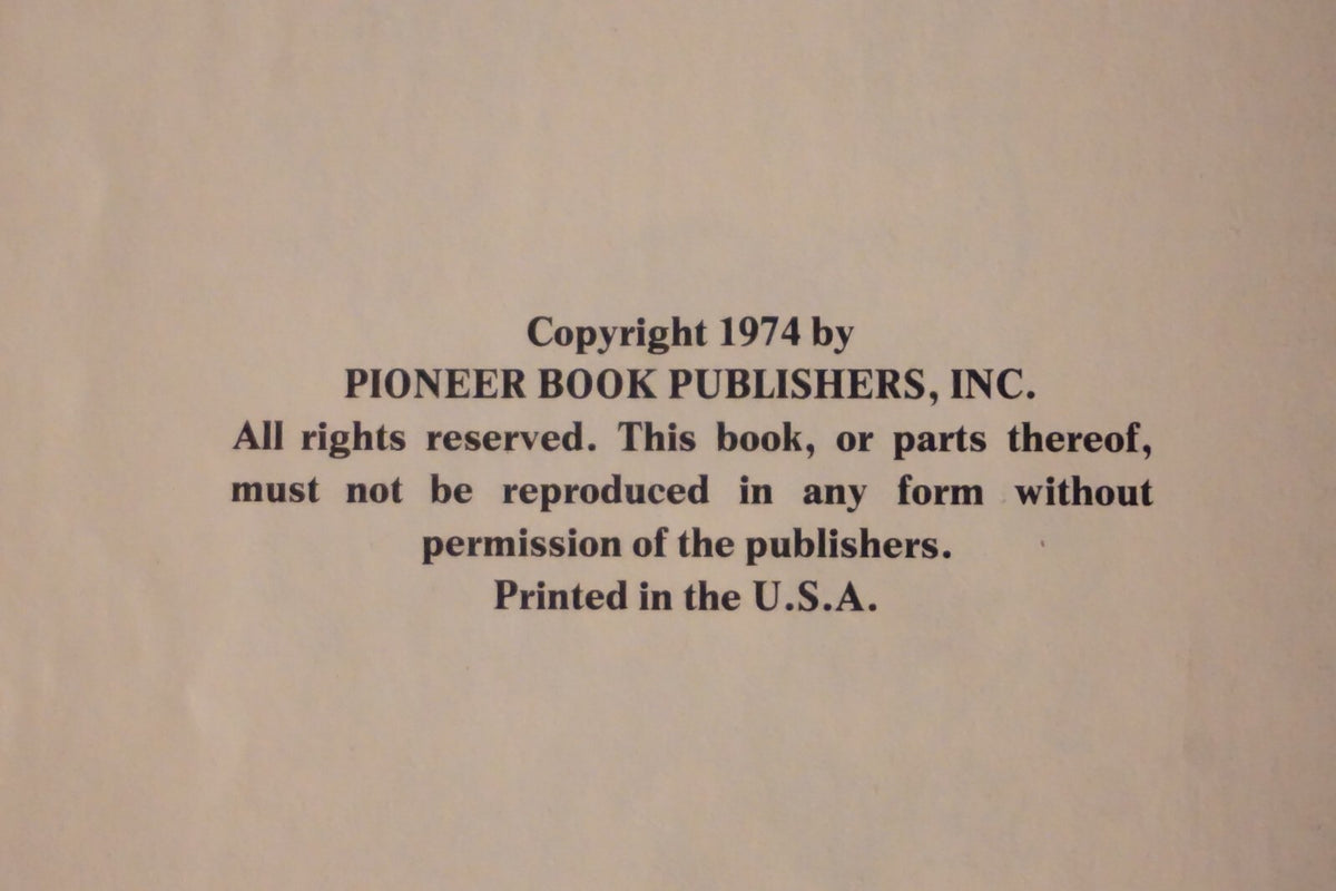 A Baker's Dozen: The Casey's of Tuscola, Texas by Clifford B. Casey 1974 Signed