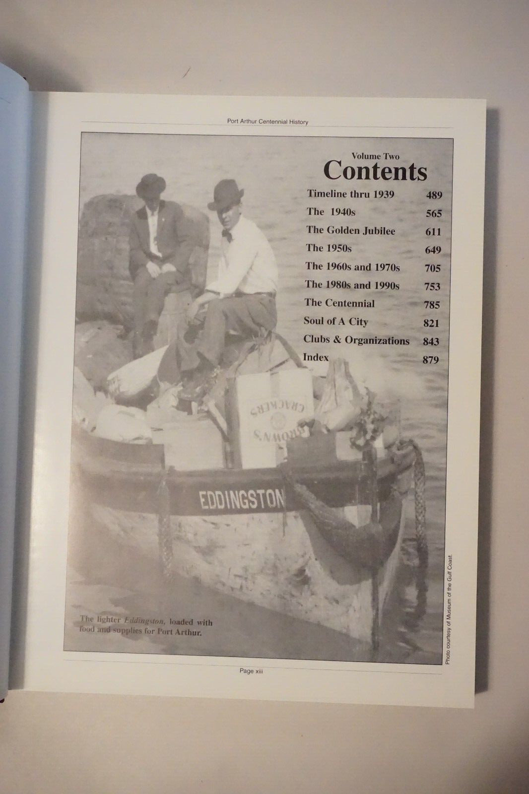 Port Arthur, Texas Centennial History Volumes 1 & 2