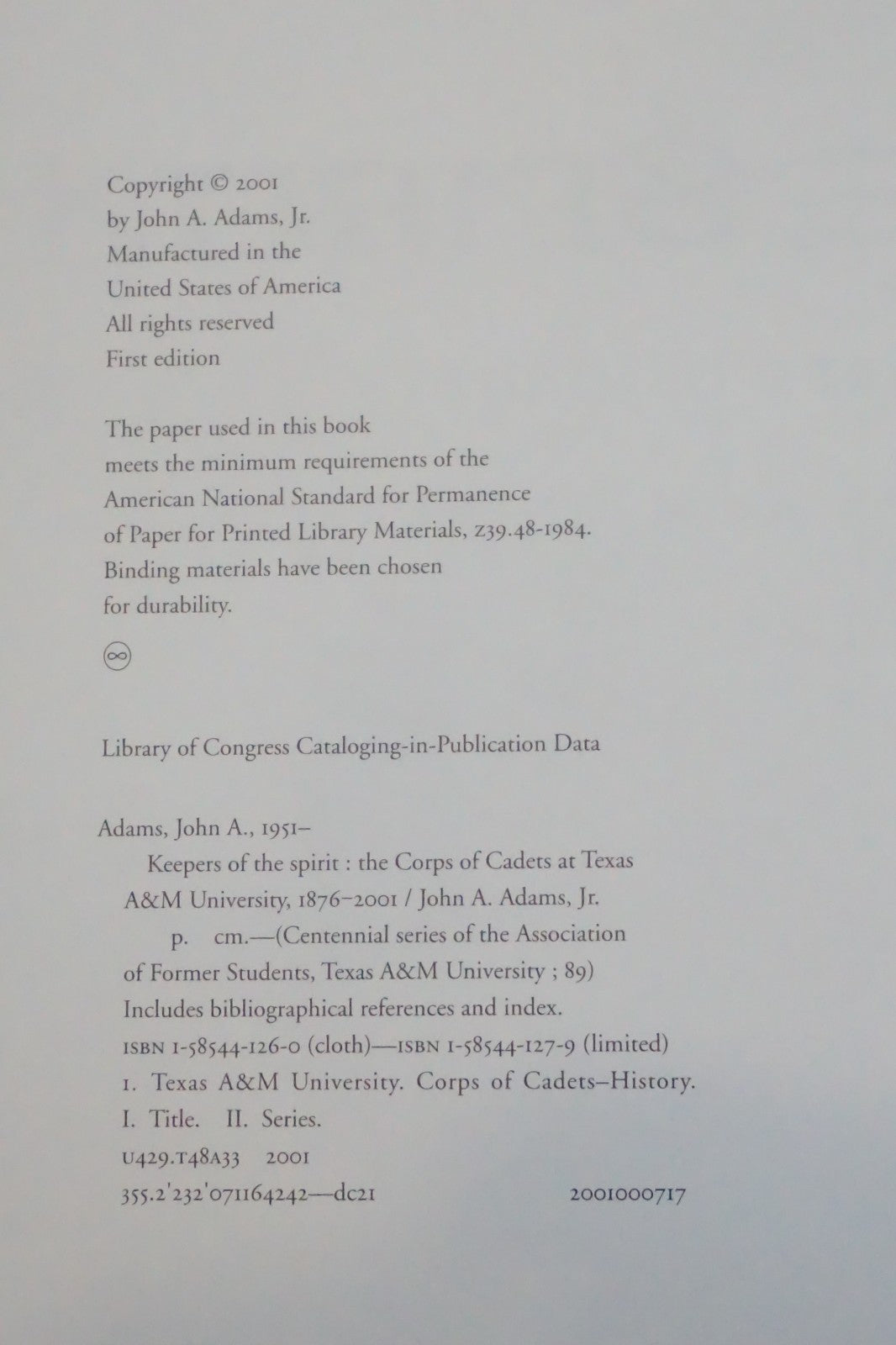 Keepers of the Spirit by John A. Adams, Jr. 2001 Signed Limited Edition