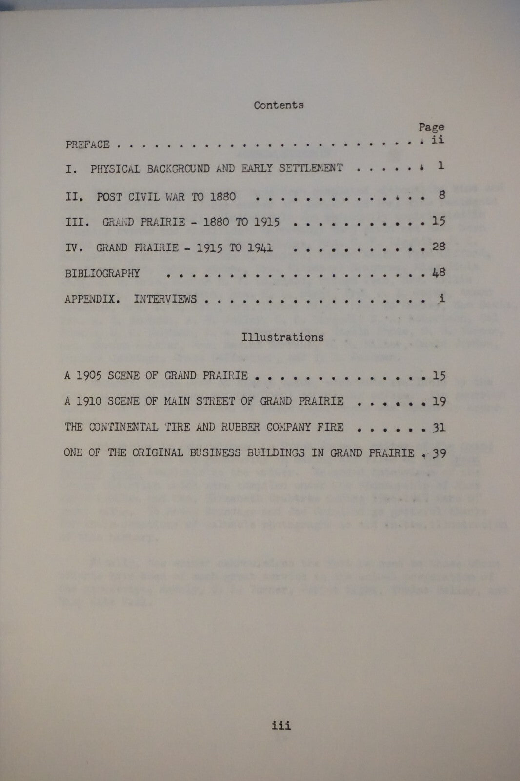 The History of Grand Prairie Texas by Marvin Vail 1954
