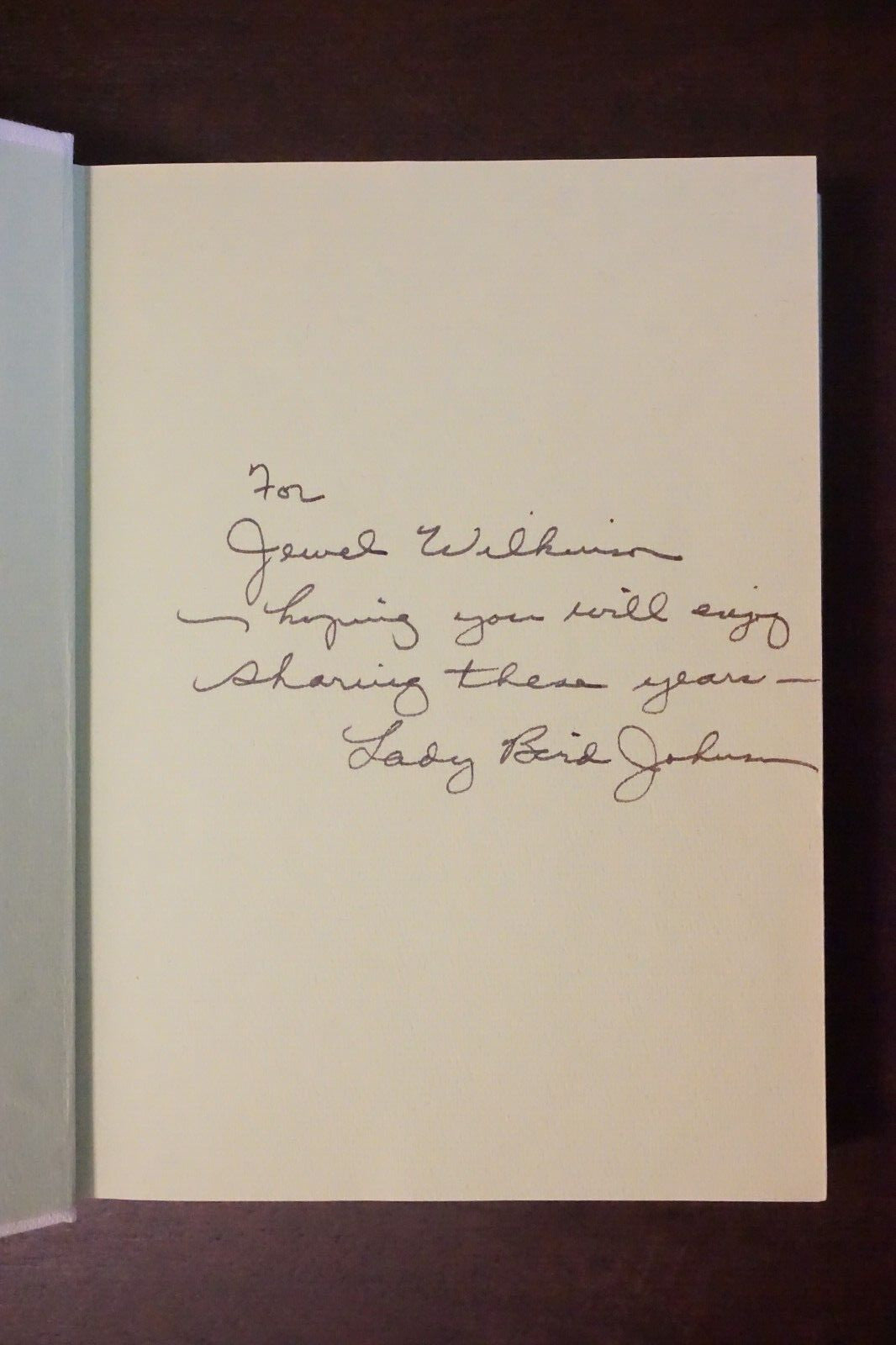 A White House Diary by Lady Bird Johnson 1970 Signed 1st Edition HC DJ