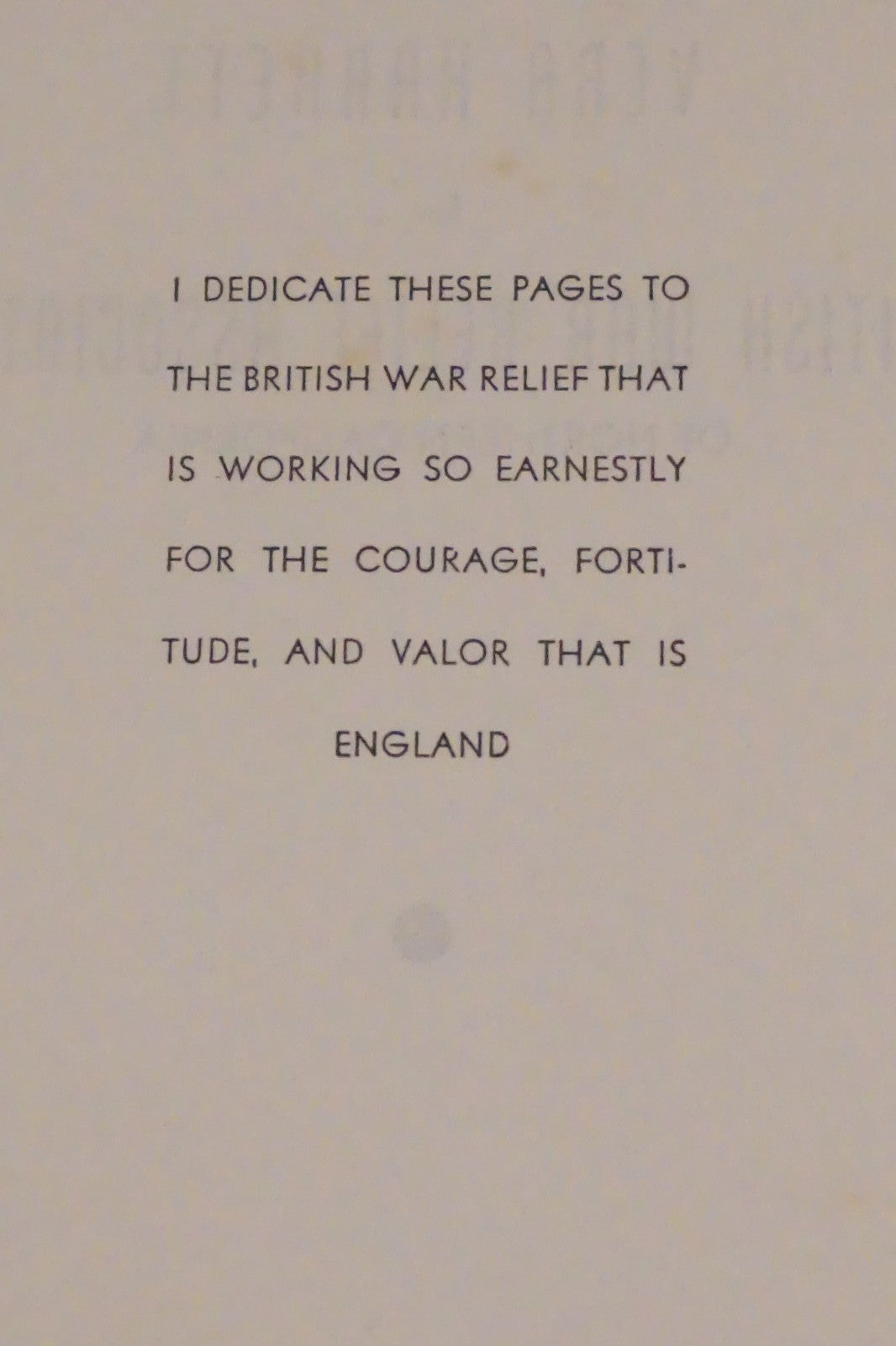 Epicures Delight British War Relief Association Cookbook by Vera Harnett 1941