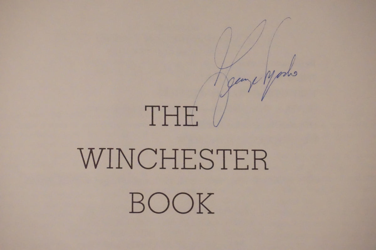 The Winchester Book by George Madis 1985 Signed Hardcover Limited Edition