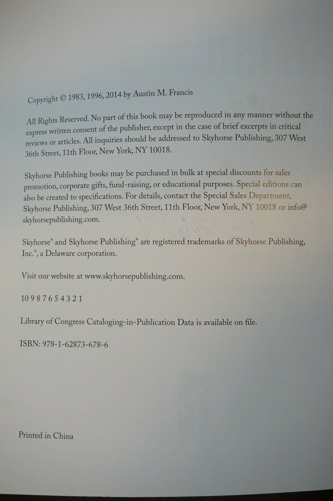 Catskill Rivers: Birthplace of American Fly Fishing by Austin Francis Signed SC