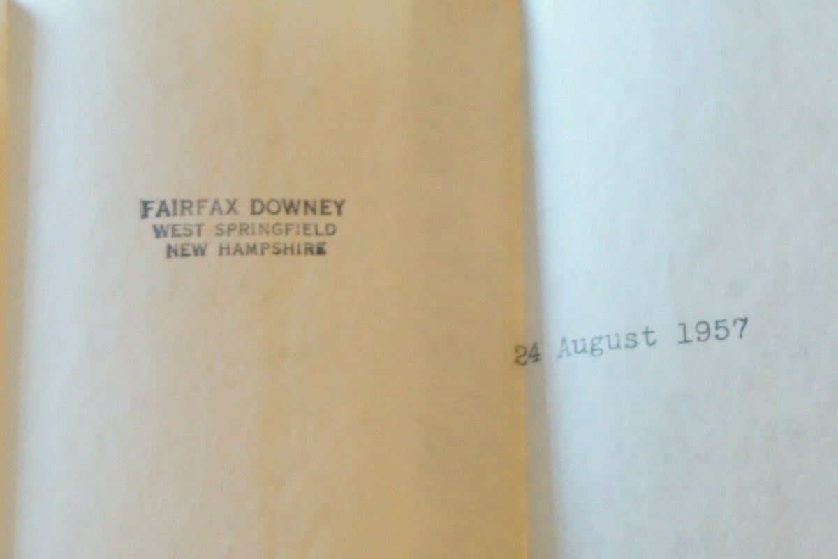 A Horse For General Lee by Fairfax Downey First Edition 1953