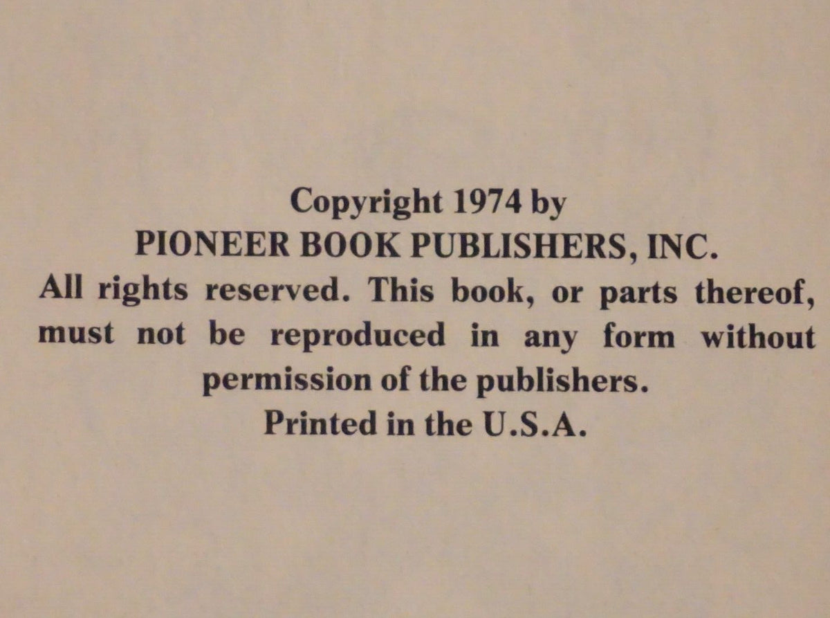 A Baker's Dozen: The Casey's of Tuscola, Texas by Clifford B. Casey 1974 Signed