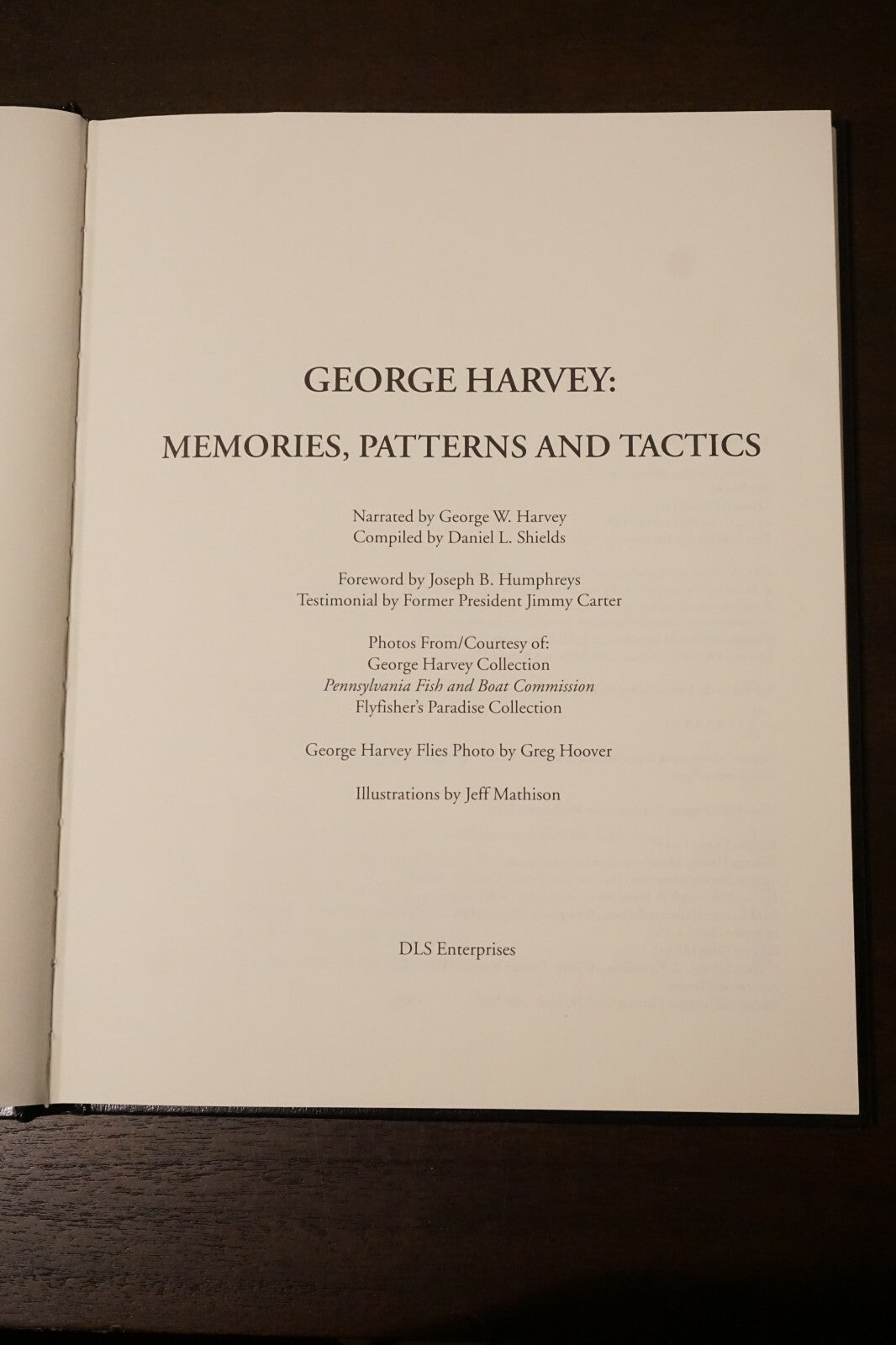 George Harvey Memories, Patterns, and Tactics by George W Harvey 1998 HC DJ 1st