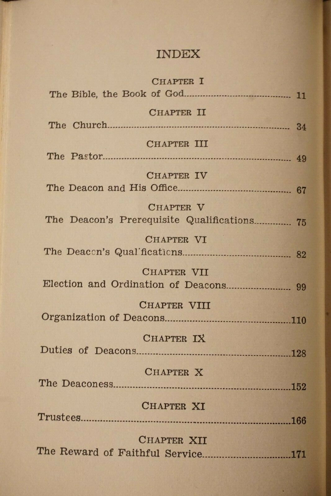 Very Rare Copy of The Deacon by James Newton Rayzor 1938 Hardcover