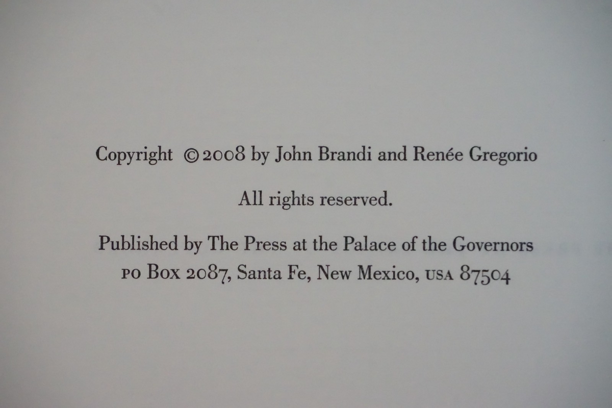 Road to the Cloud's House by John Brandi and Renee Gregorio 2008 Hardcover