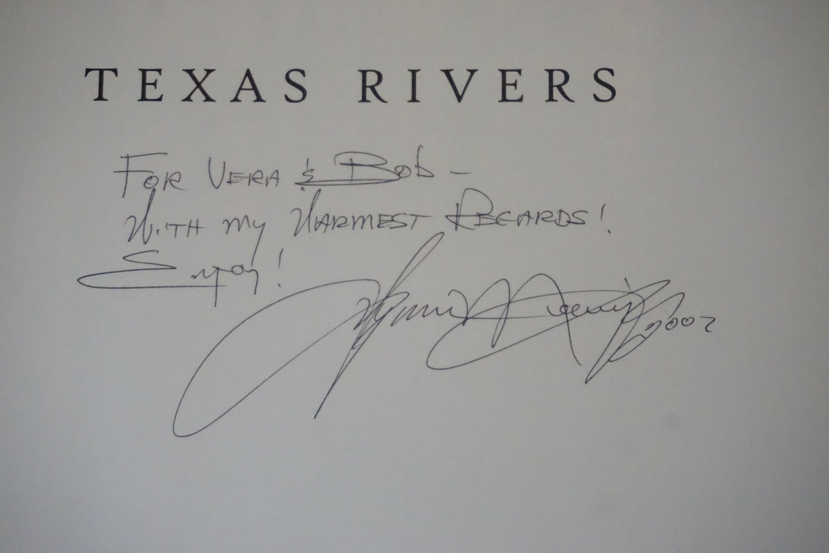 Texas Rivers by John Graves 2002 Hardcover Signed 1st Edition