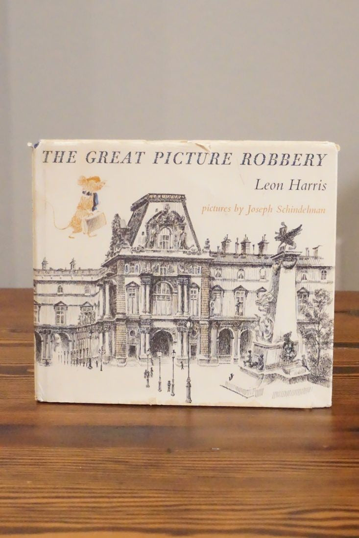 The Great Picture Robbery Leon Harris SIGNED 1967 UK First Edition