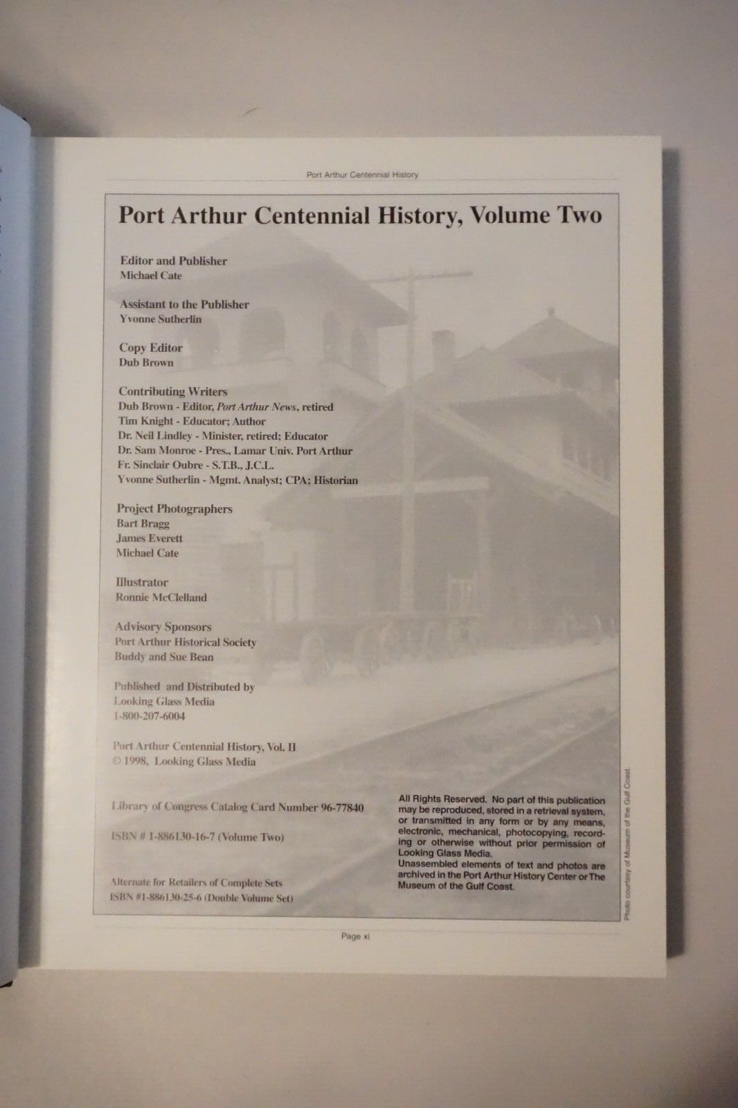 Port Arthur, Texas Centennial History Volumes 1 & 2