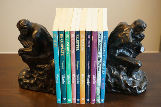Warren Wiersbe Collection of 10 Vintage Books