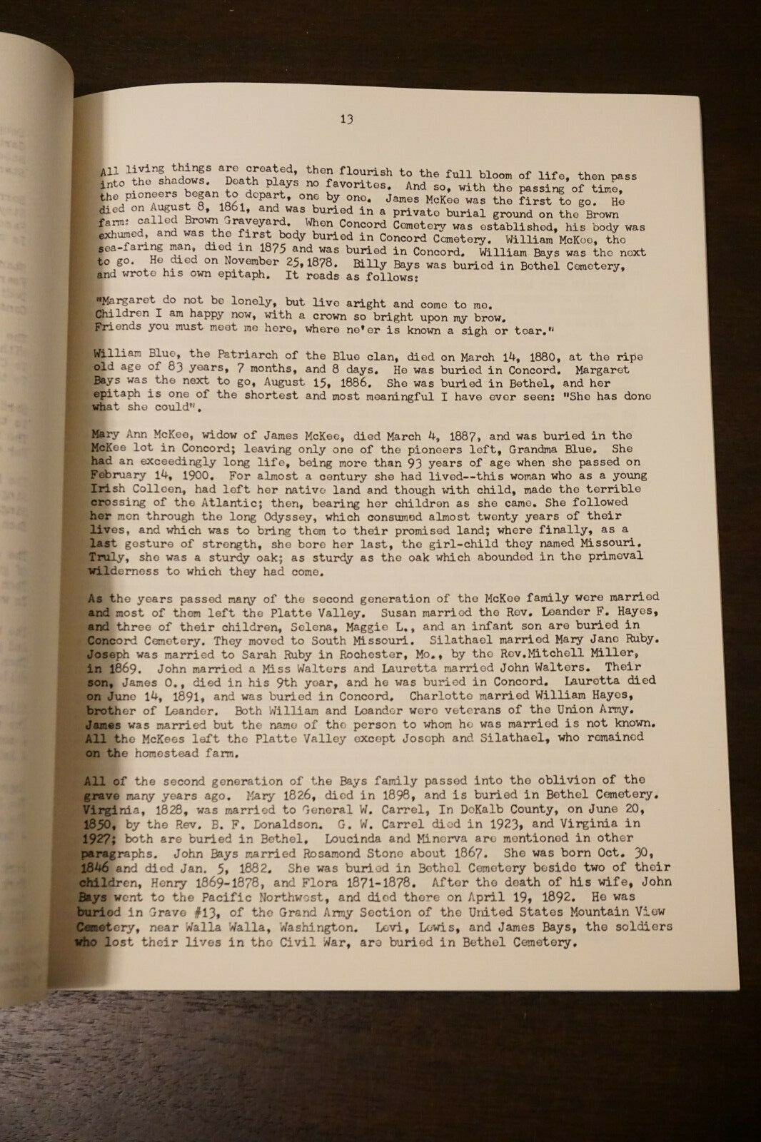 Very Rare Manuscript of Missouri: O Promised Land by Herbert S. Jones