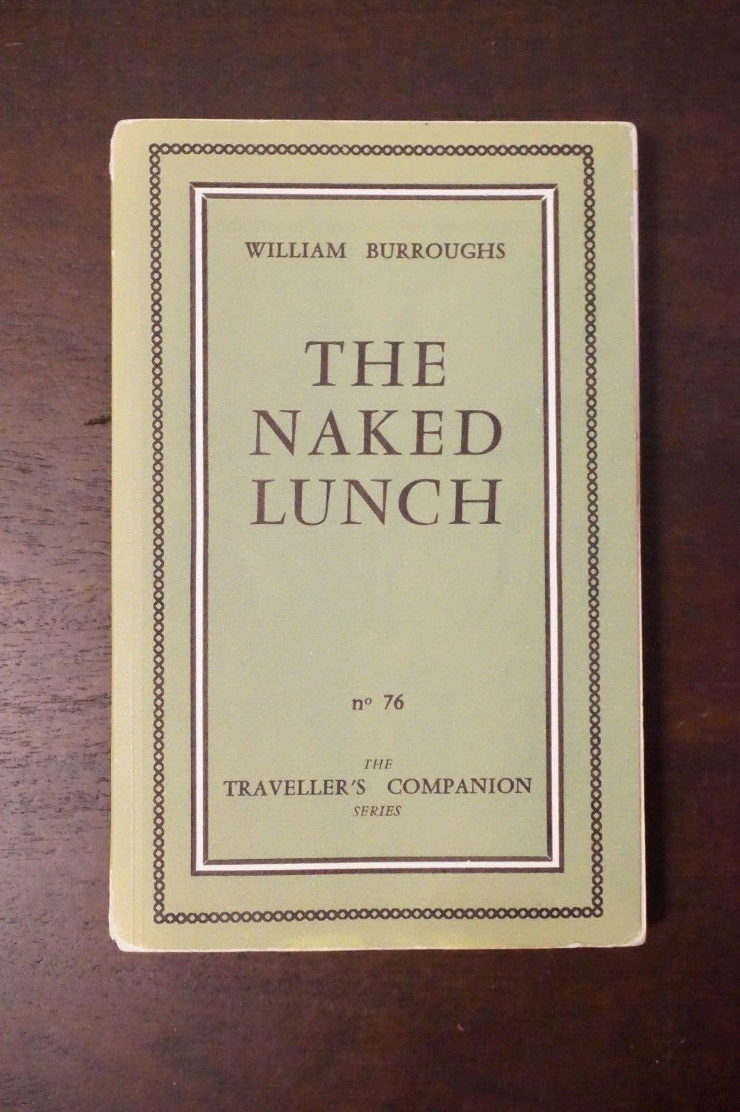 The Naked Lunch by William Burroughs- The Olympia Press 1959 DJ