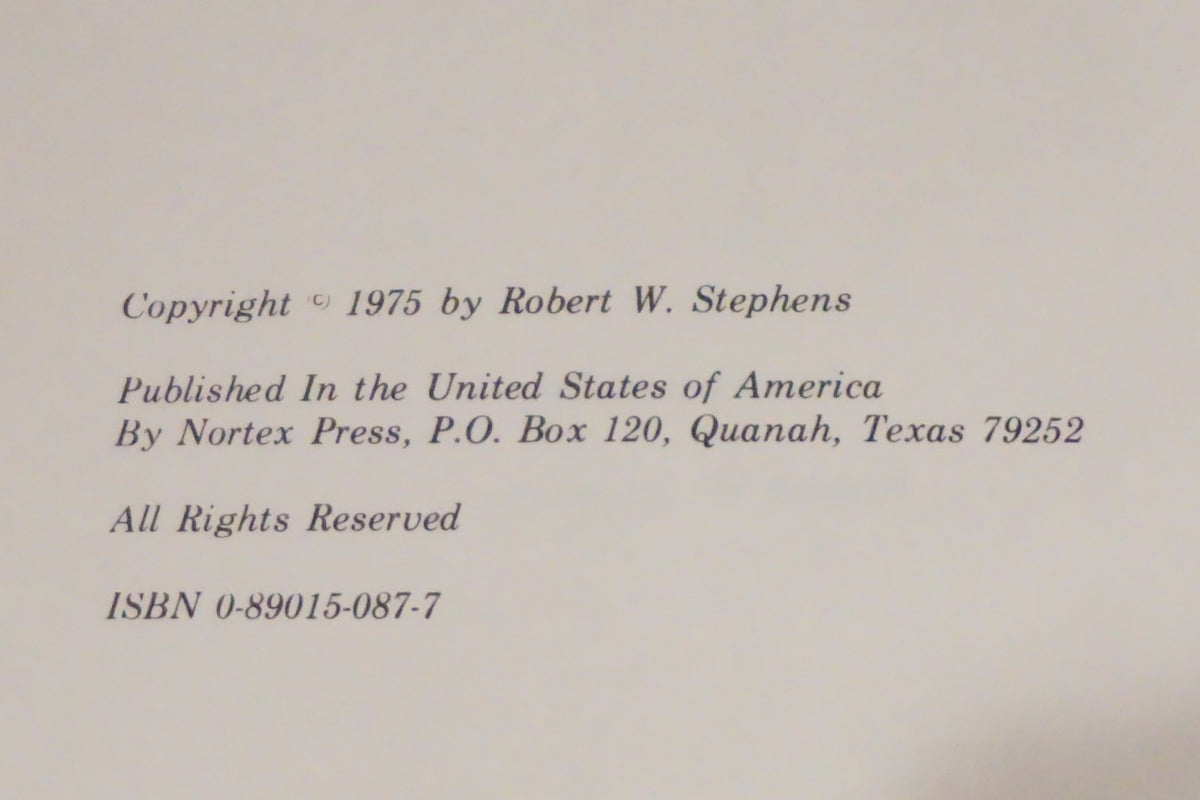 Texas Ranger Indian War Pensions Robert Stephens 1975 Nortex Press Hardcover