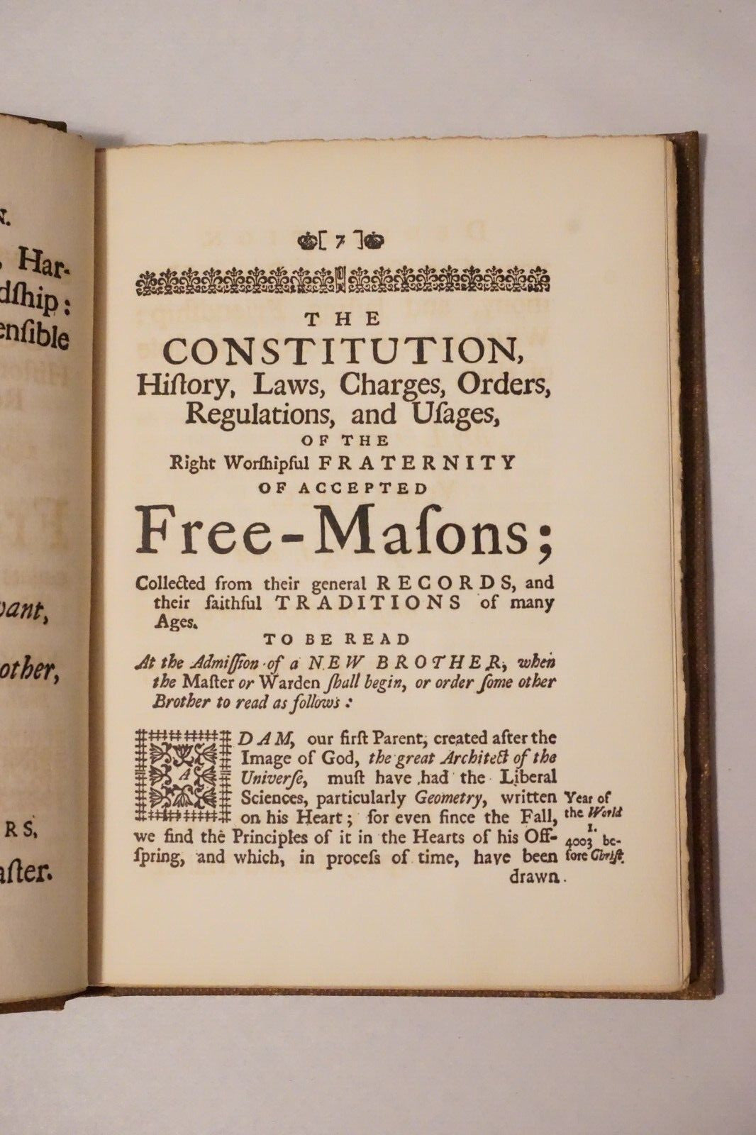 The Constitutions of Freemasons by Grand Lodge of Pennsylvania 1906 Hardcover