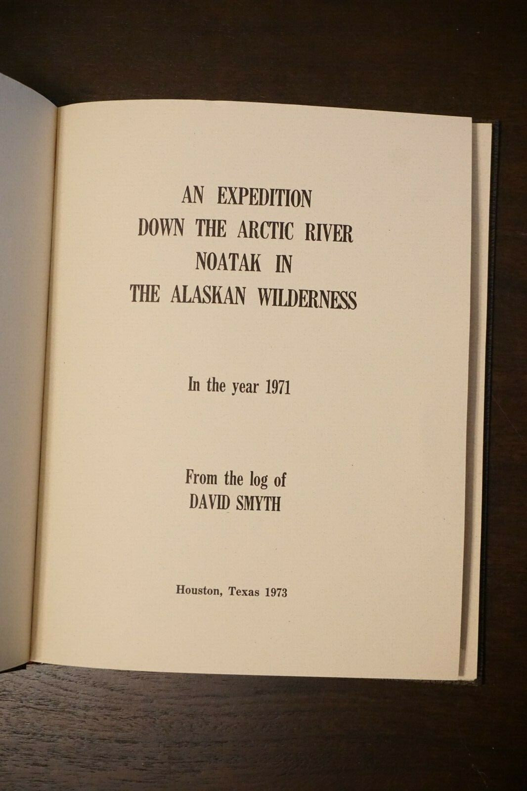 An Arctic Expedition From the Log of David Smyth
