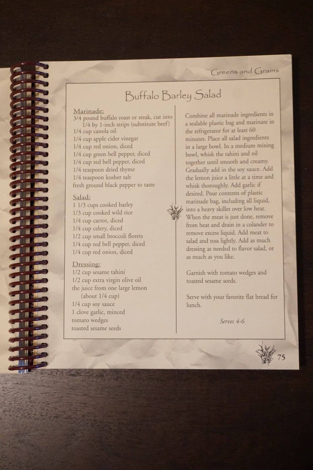 Vintage 2001 The Sacagawea Signed Copy Cookbook Recipes Cooking