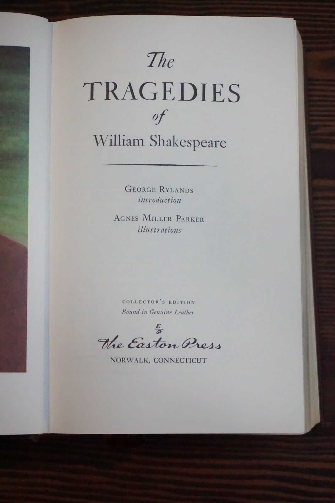 The Comedies, The Histories, The Tragedies by William Shakespeare - Easton Press