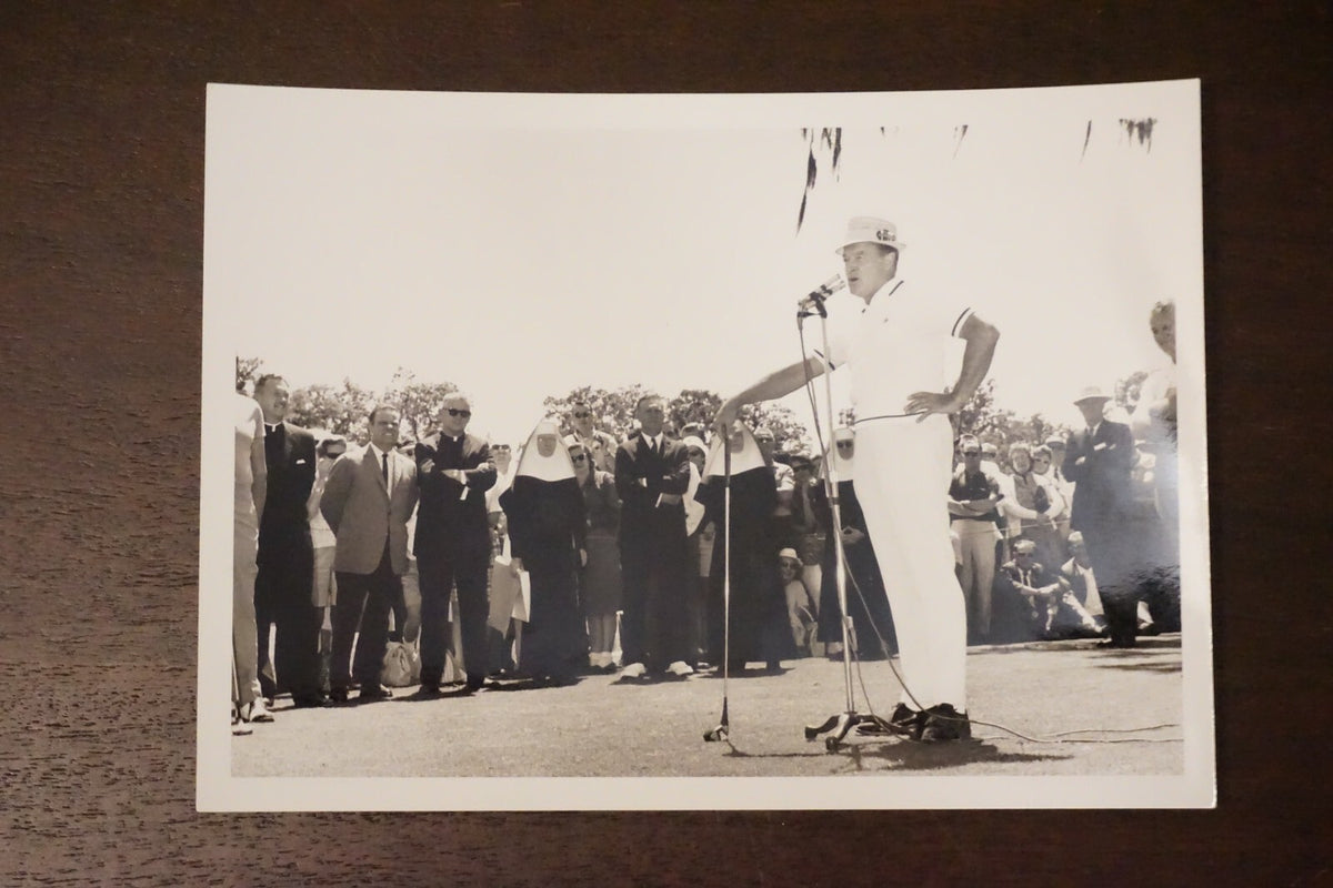 Wonderful Collection of Bob Hope Golf Photos - Five Black and White Photos