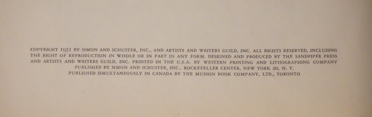 The Night Before Christmas by Clement C. Moore 1951 Big Golden Book