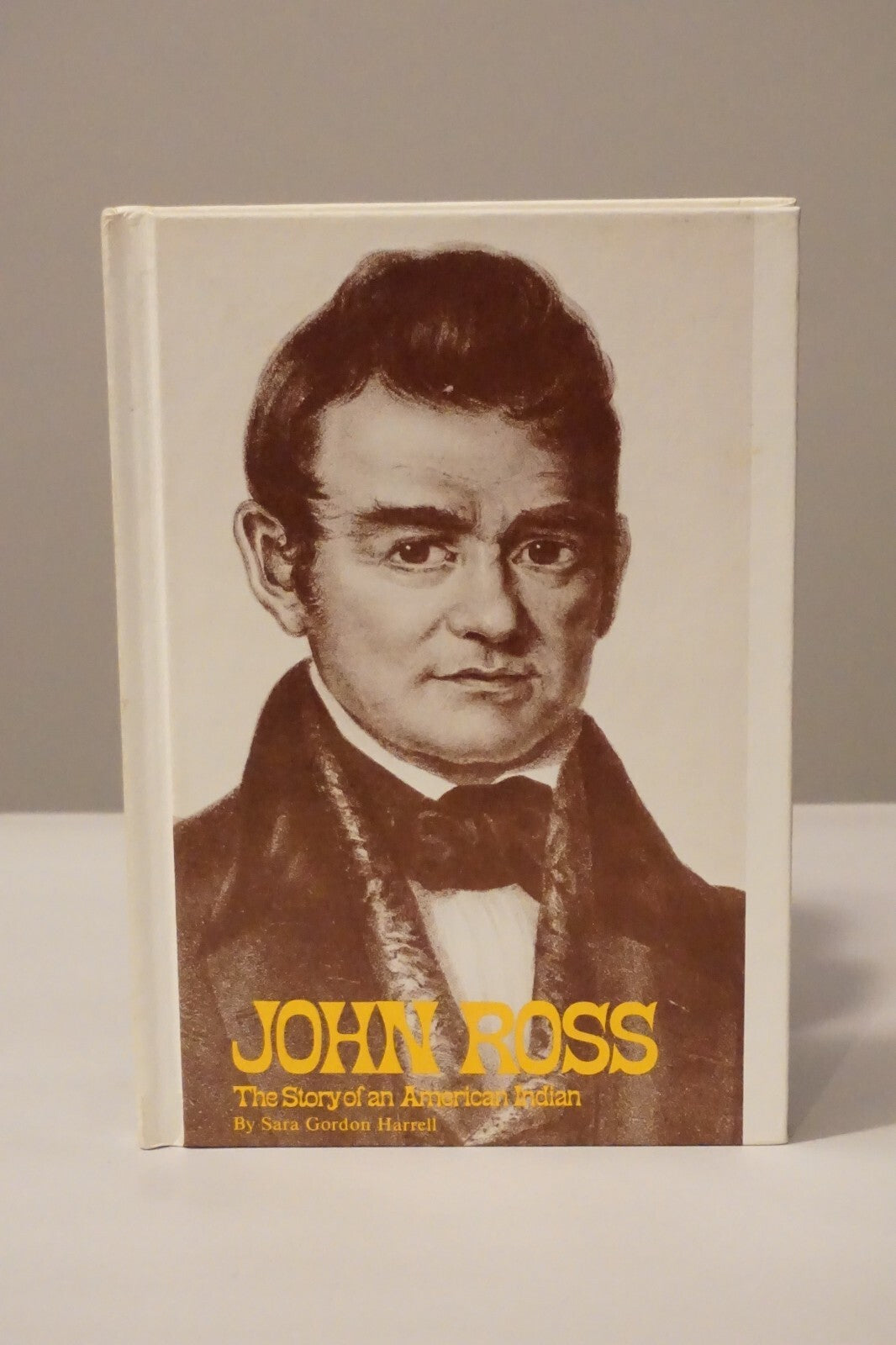 John Ross: The Story of an American Indian by Sara Gordon Harrell 1979 Signed