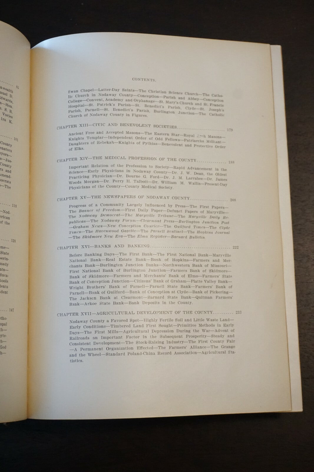 Past and Present of Nodaway County Missouri Volume I 1910