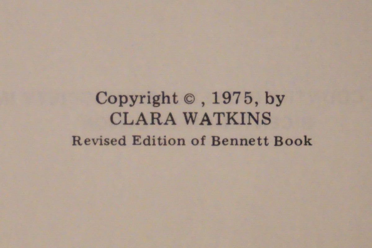 Kerr County Texas by Clara Watkins 1975 Hardcover