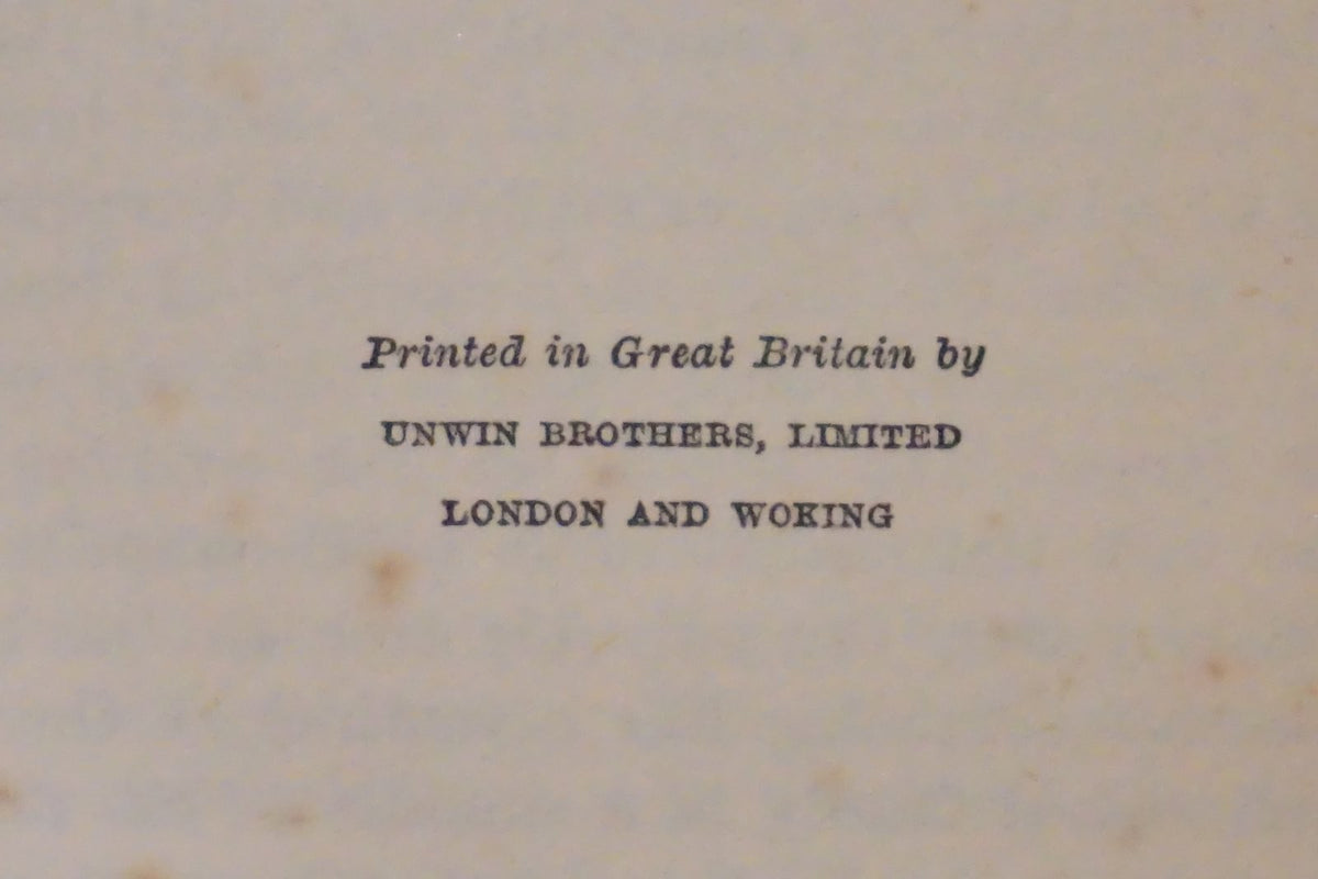 The Rover Joseph Conrad T Fisher Unwin London 1923 Hardcover