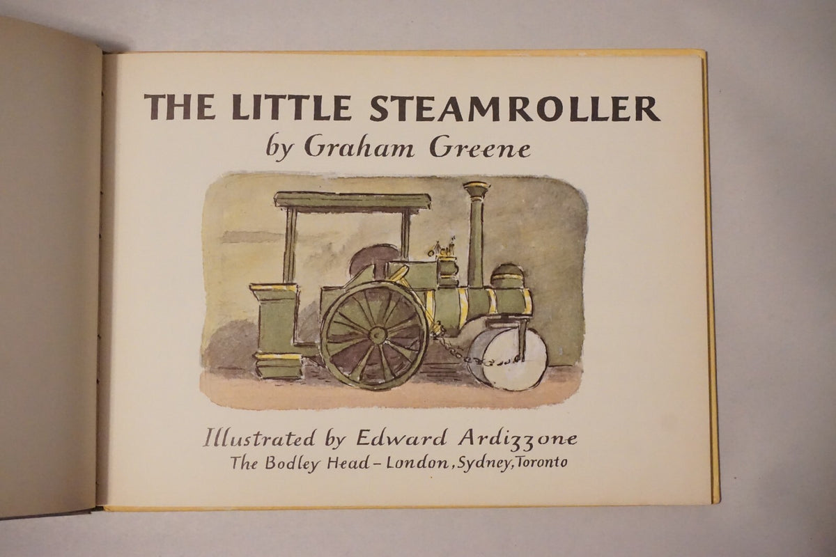 The Little Steamroller by Graham Greene and Edward Ardizzone 1974 HC DJ