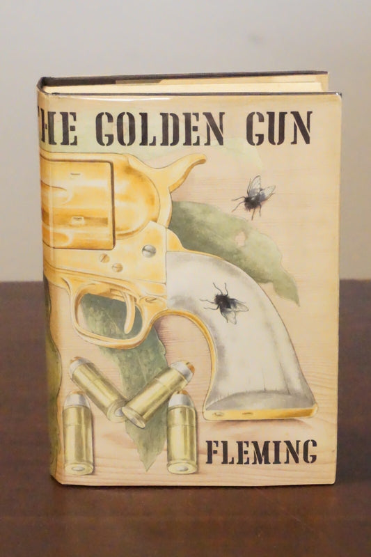 The Man With The Golden Gun by Ian Fleming 1965 1st Edition, 2nd State HC DJ