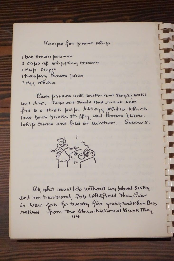 My Dining Generation by Margaret B. Wynn 1962 Cookbook SIGNED Handwritten