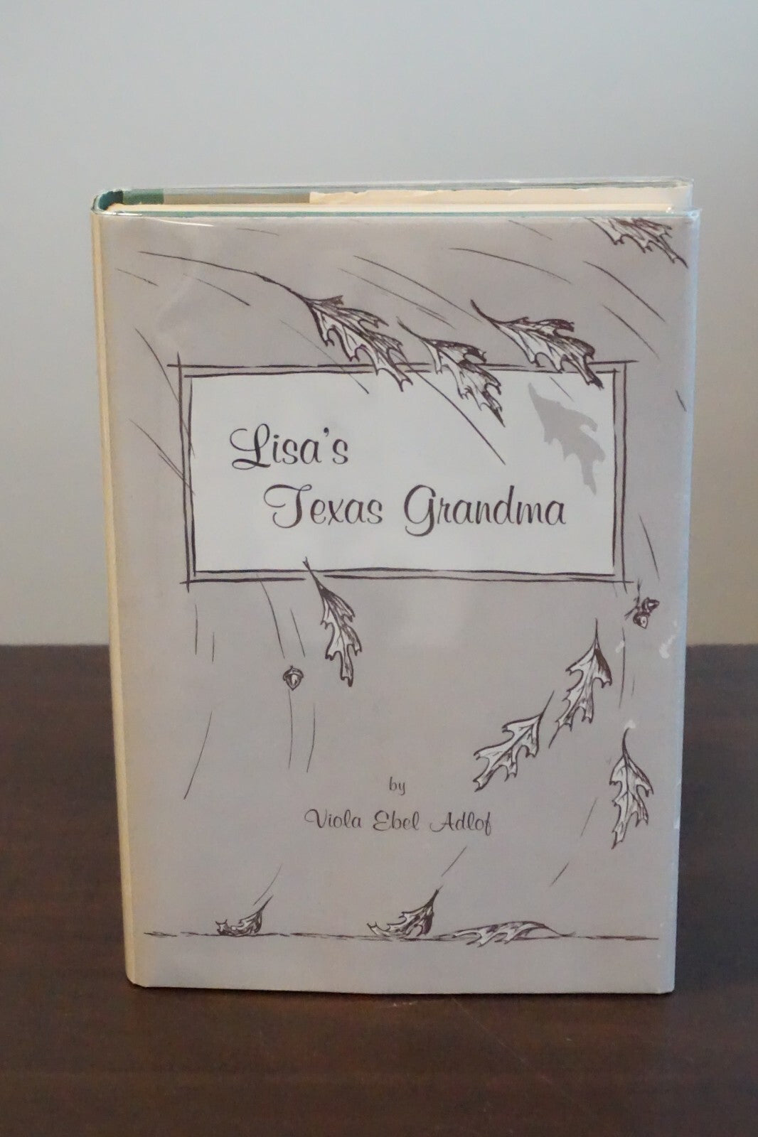 Lisa's Texas Grandma by Viola Ebel Adlof 1963 Signed HC DJ