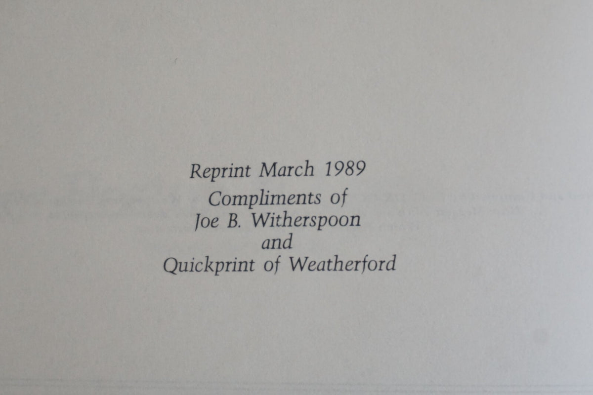 Weatherford, Texas Chamber of Commerce 1920 Annual