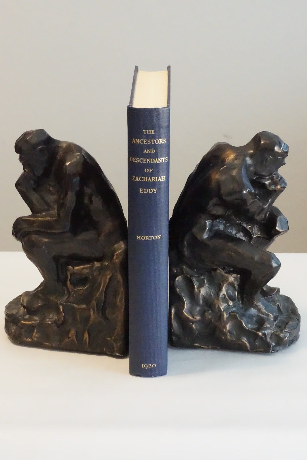 The Ancestors and Descendants of Zachariah Eddy by Byron Barnes Horton 1930 HC