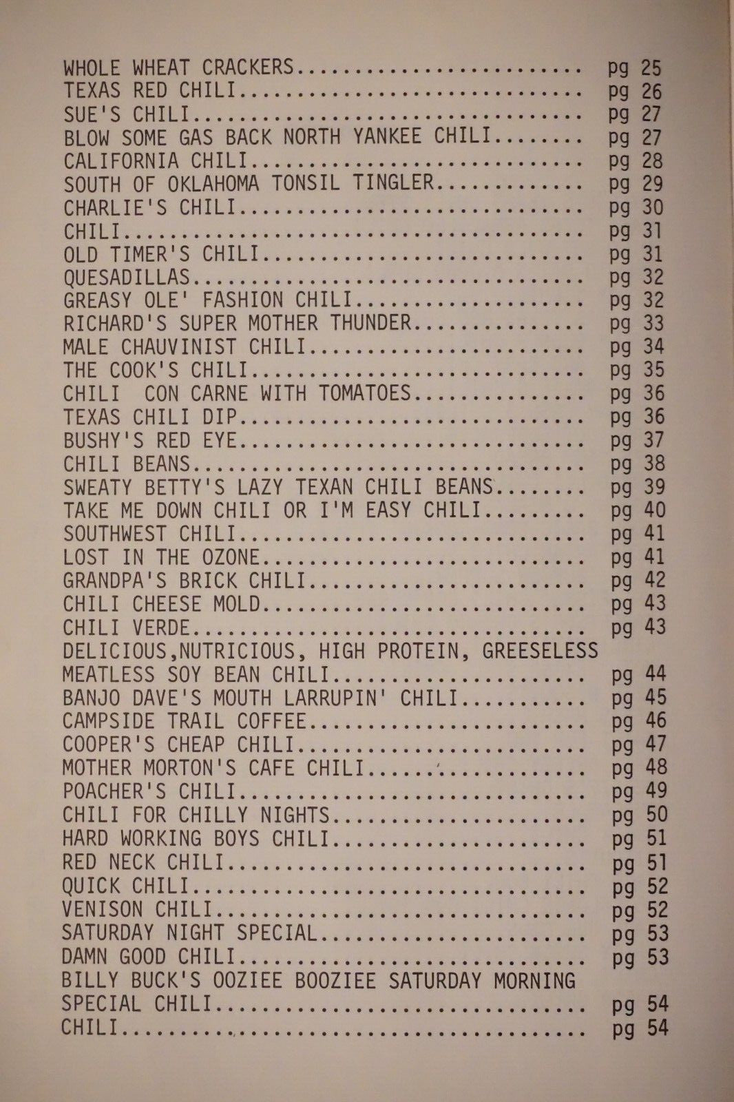 The KFM 92 1/2 Texas Chili Cook Book Hardcover