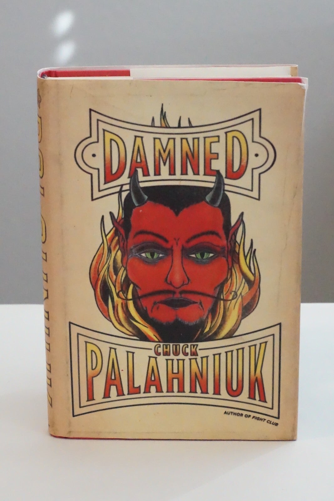 Signed Damned by Chuck Palahniuk with Post Cards 2011 HC DJ