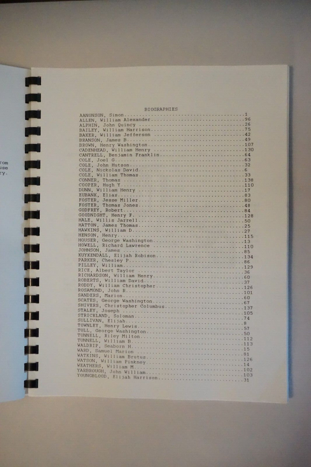 Where They Lie: Civil War Veterans of Van Zandt County, Texas 1995 Spiralbound