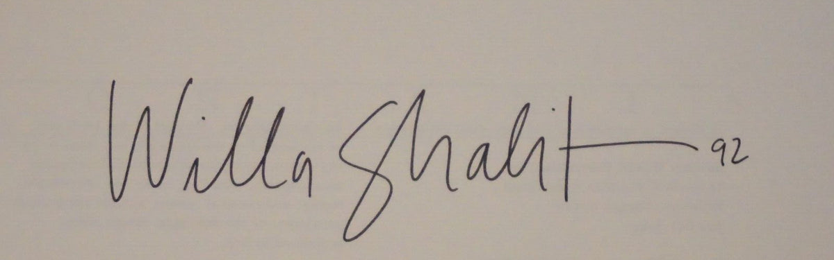 Life Cast : Behind the Mask by Willa Shalit 1993 Signed HC DJ