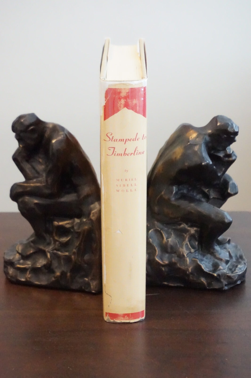Stampede To The Timberline by Muriel Sibell Wolle 1959 Signed HC DJ