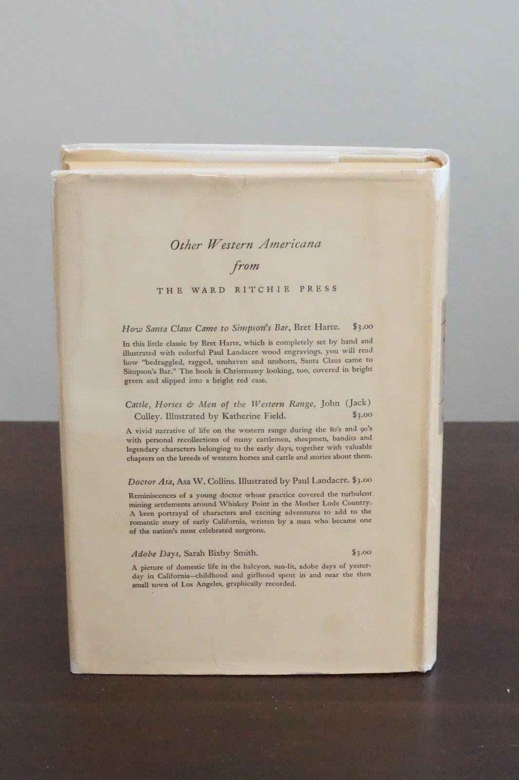 Apaches and Longhorns by Will C. Barnes 1941 HC DJ
