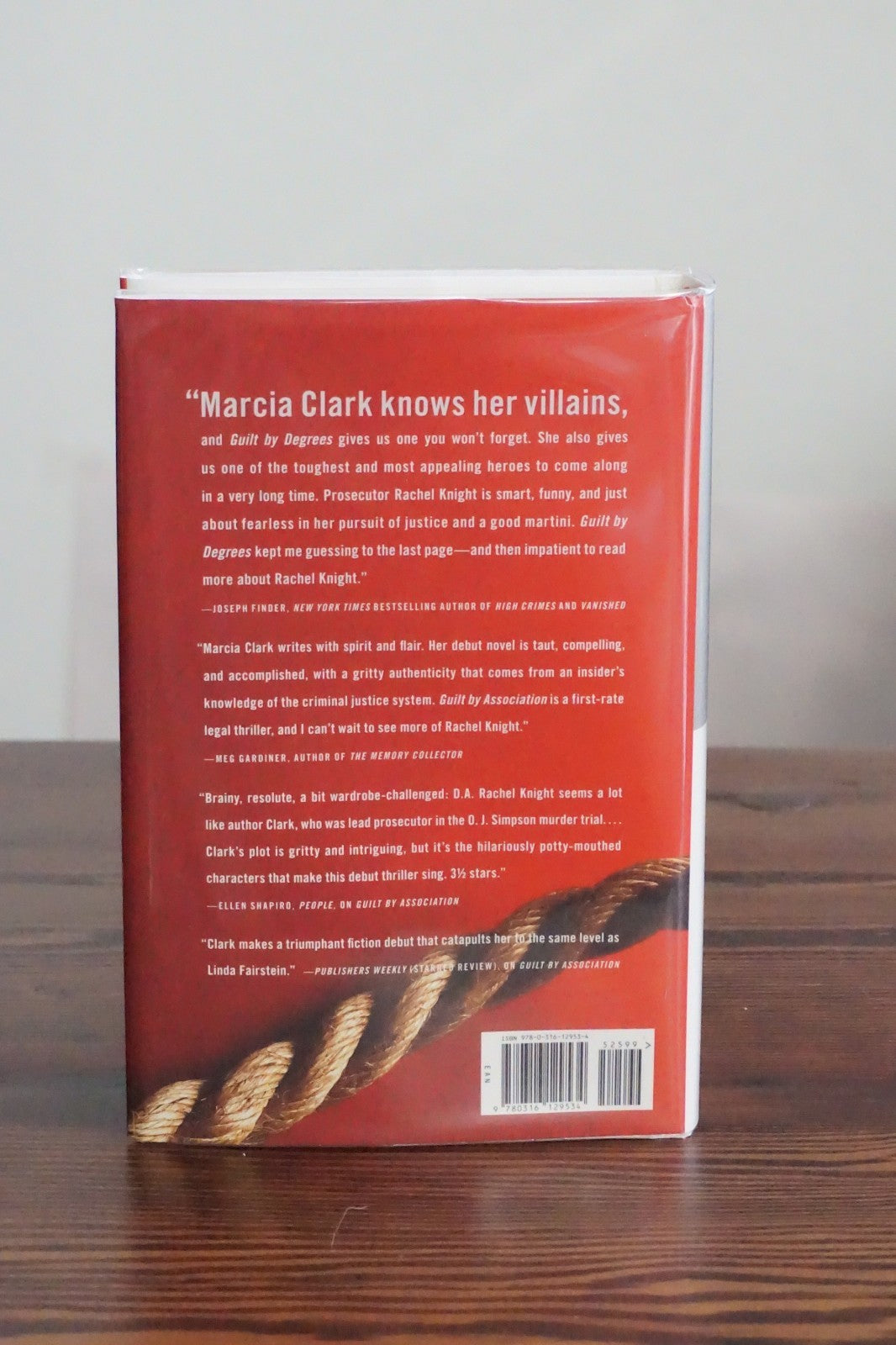 Guilt by Degrees by Marcia Clark 2012 Signed First Edition Hardcover Thriller