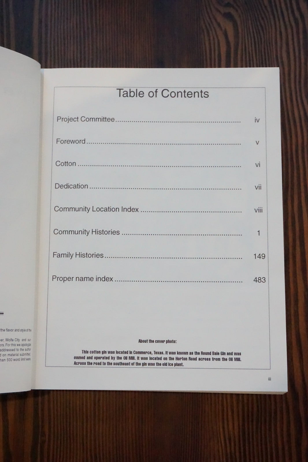 From Tall Grass to High Cotton Wolfe City Hunt County Texas History 1999