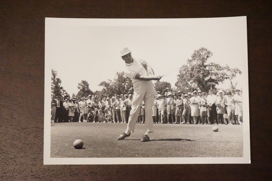 Wonderful Collection of Bob Hope Golf Photos - Five Black and White Photos