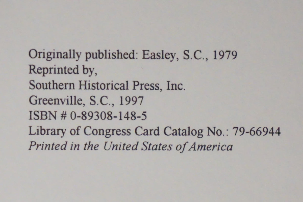 Chester County, South Carolina Minutes Of The County Court, 1785-1799 Hardcover