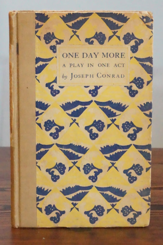 One Day More Joseph Conrad Beaumont Press 1919 Limited Edition No 171 of 274