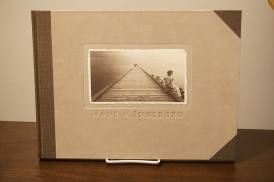 Hans & Ingeborg by V. Tony Hauser 1997 HC Slipcase 83 of 400 Signed