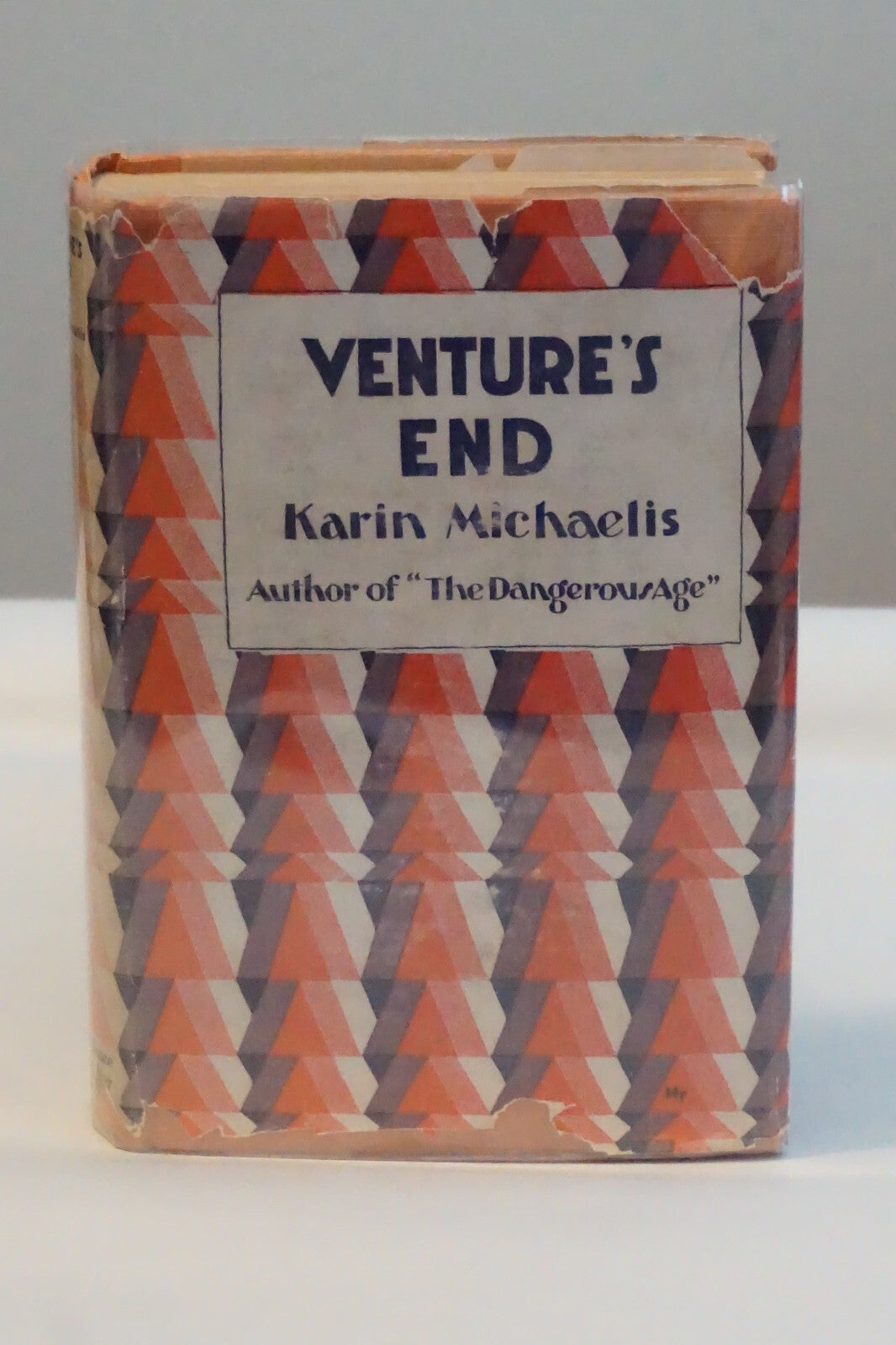 Venture's End by Karen Michaelis 1927 HC DJ - Very Rare 1st Edition